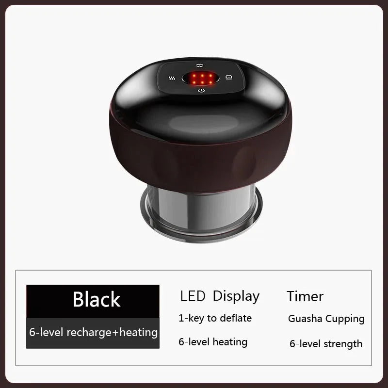 Revolutionize Your Self-Care Routine with the Smart Electric Vacuum Cupping Massager β Perfect for Back, Neck, and Arm Relaxation!