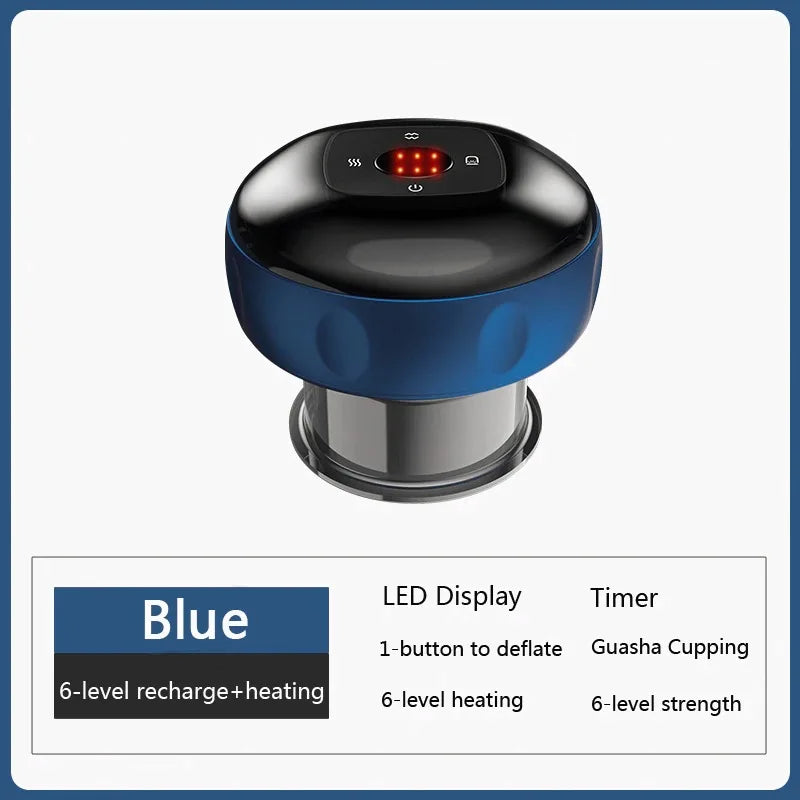 Revolutionize Your Self-Care Routine with the Smart Electric Vacuum Cupping Massager β Perfect for Back, Neck, and Arm Relaxation!