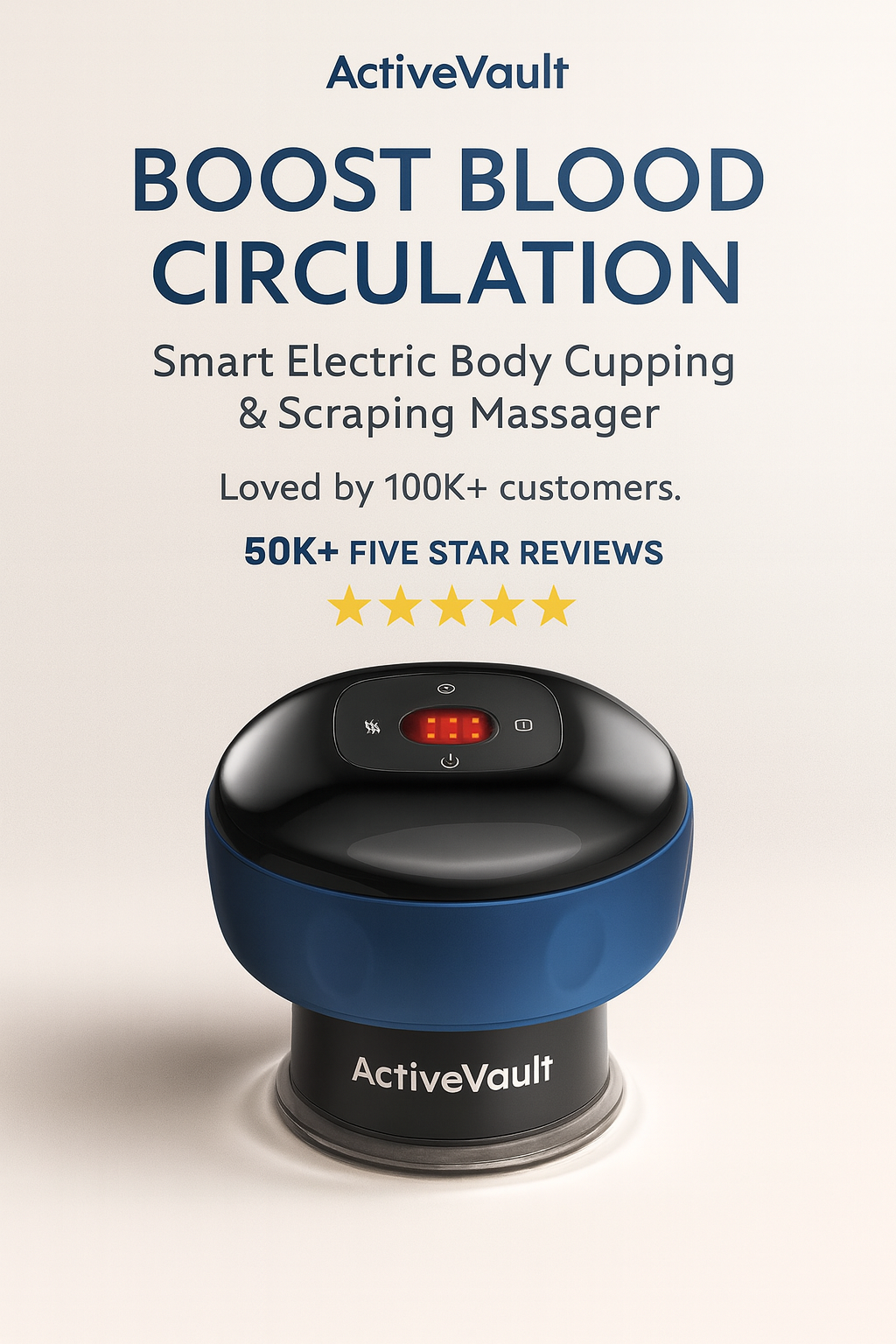 Revolutionize Your Self-Care Routine with the Smart Electric Vacuum Cupping Massager β Perfect for Back, Neck, and Arm Relaxation!