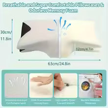 CloudRest™ Memory Foam Neck Pillow