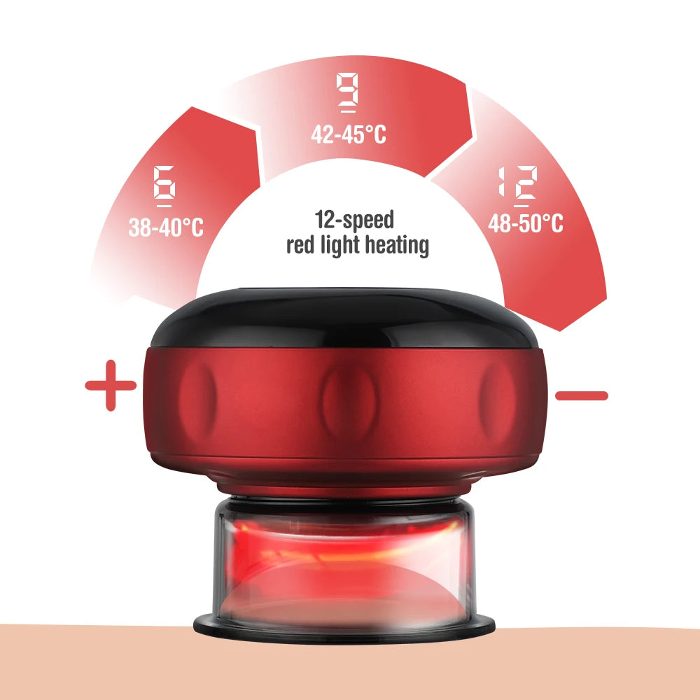 Revolutionize Your Self-Care Routine with the Smart Electric Vacuum Cupping Massager β Perfect for Back, Neck, and Arm Relaxation!