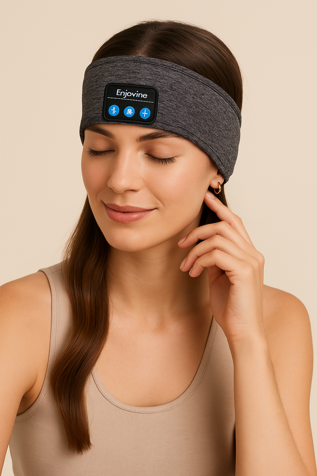 All-In-One Bluetooth Sleep & Sports Headband: Experience Ultimate Comfort with Wireless Headphones and Music Eye Mask for Workouts, Travel, and Relaxation