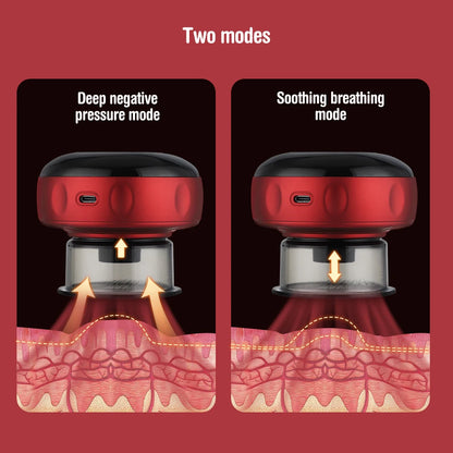 Revolutionize Your Self-Care Routine with the Smart Electric Vacuum Cupping Massager – Perfect for Back, Neck, and Arm Relaxation!